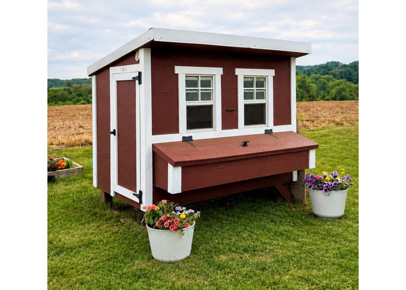 Large Chicken Coop - Up to 15 Chickens