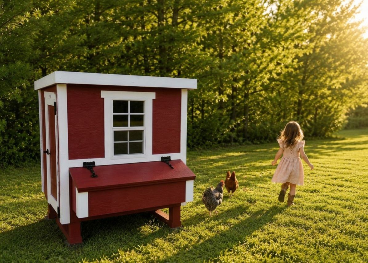 Medium Chicken Coop - Up to 10 Chickens