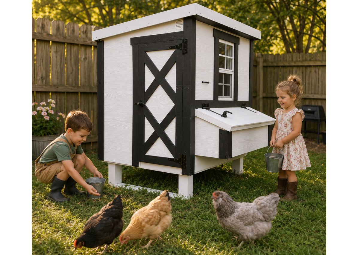 Medium Chicken Coop - Up to 10 Chickens