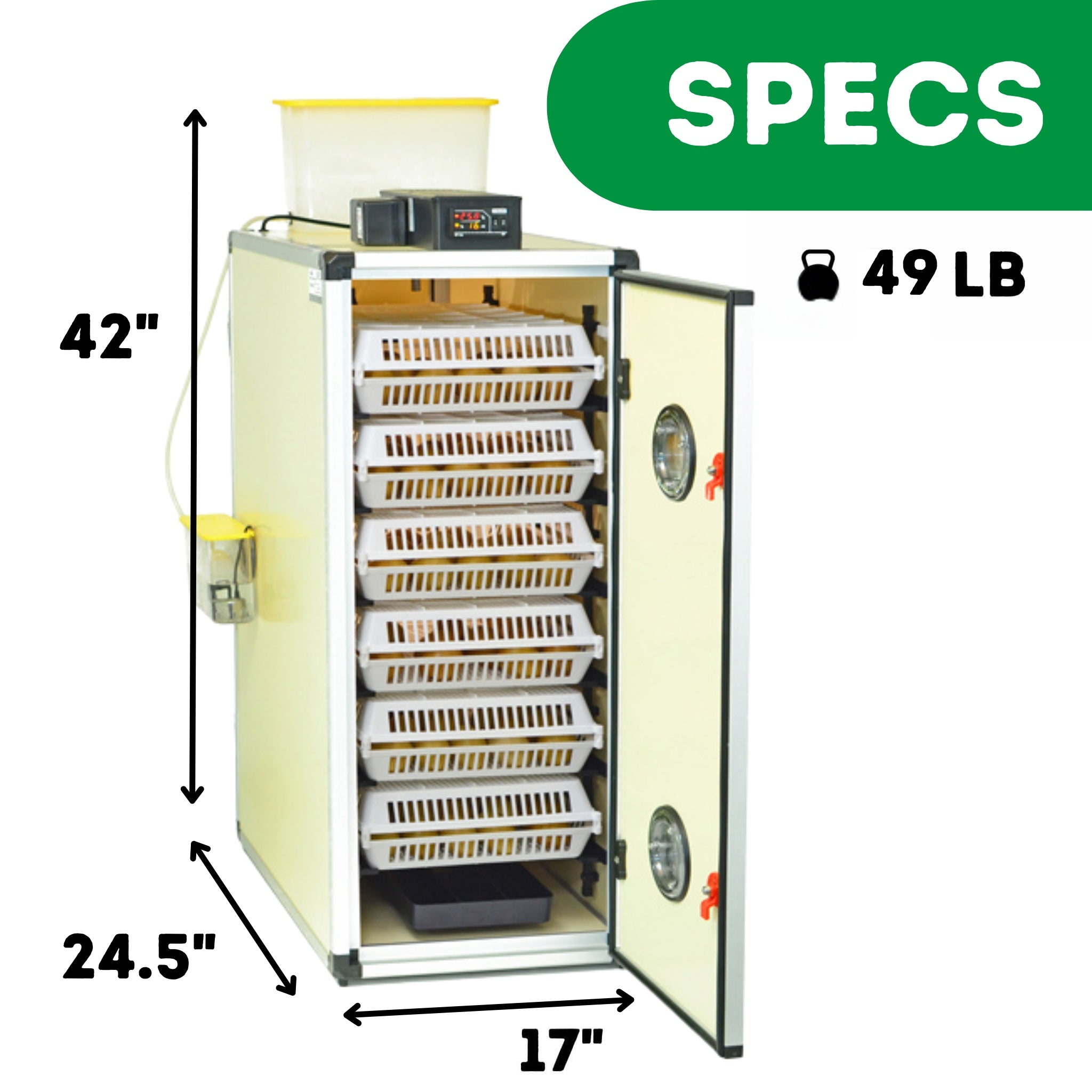 Hatching Time 360 Egg Incubator Kit - 180 Set + 180 Hatch