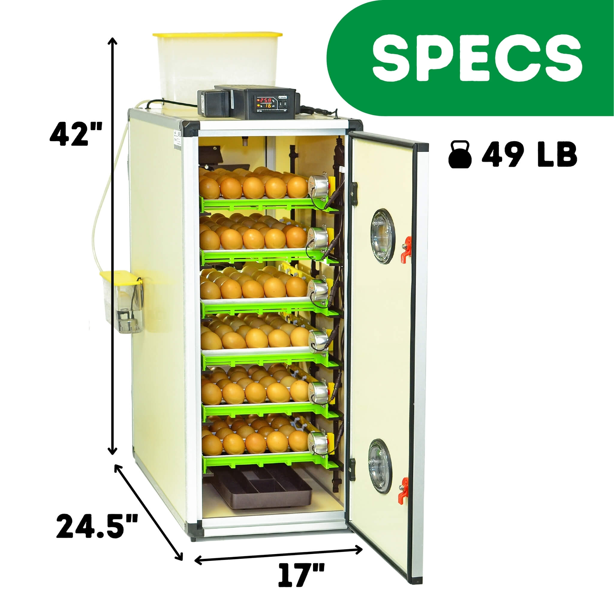 Hatching Time 360 Egg Incubator Kit - 180 Set + 180 Hatch