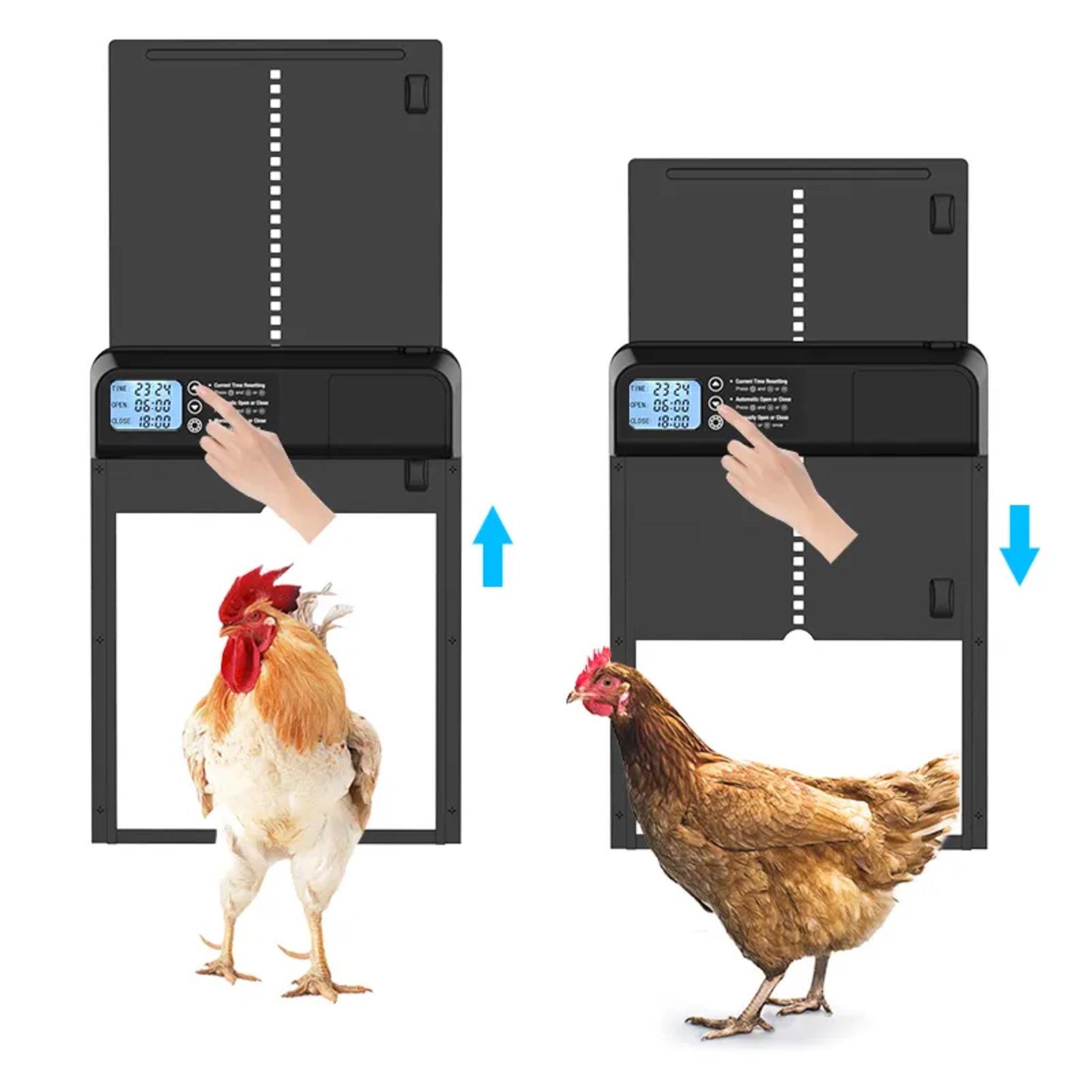 Hatching Time Smart Automatic Chicken Coop Door with Timer