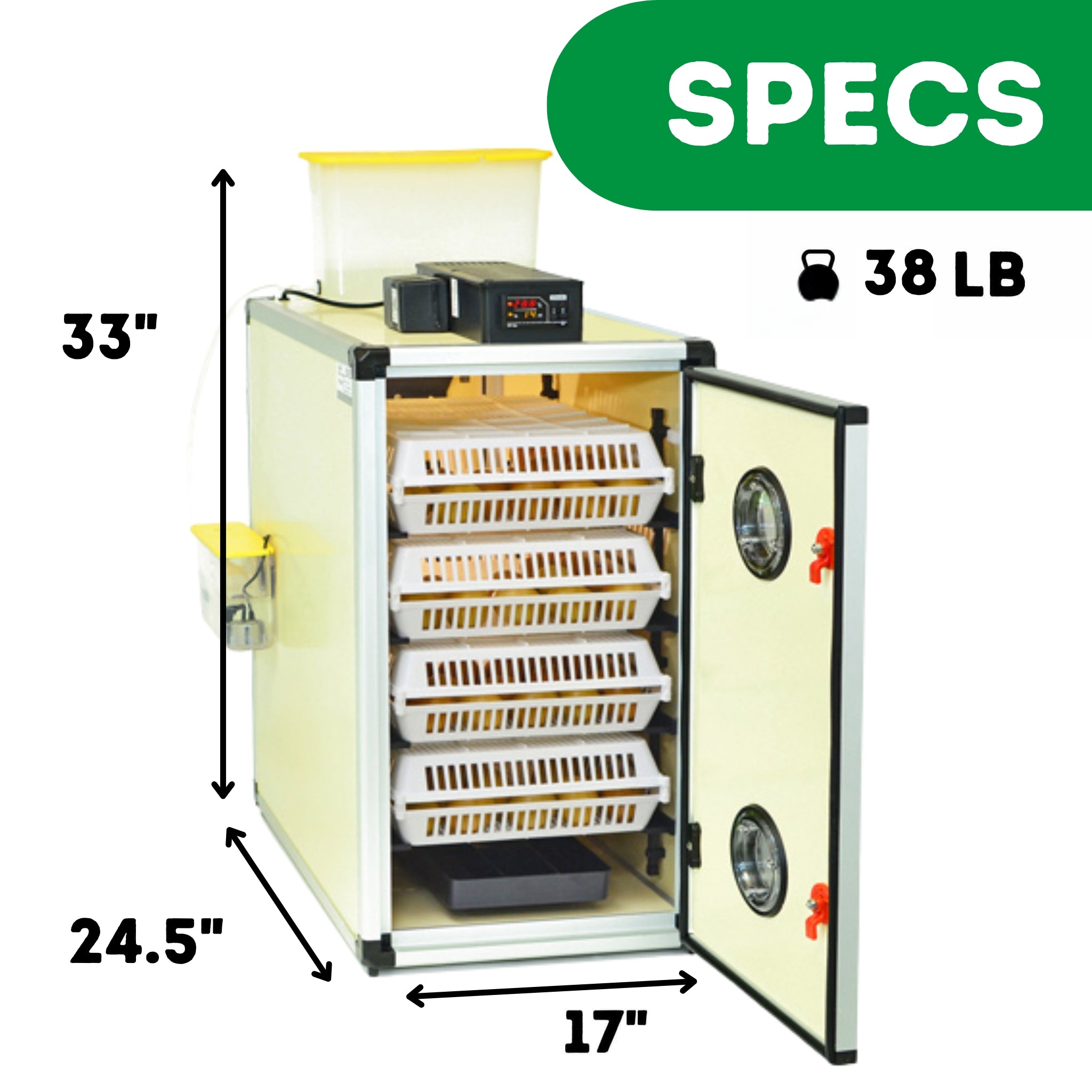 Cimuka CT120 H Egg Hatcher - Hatcher Only