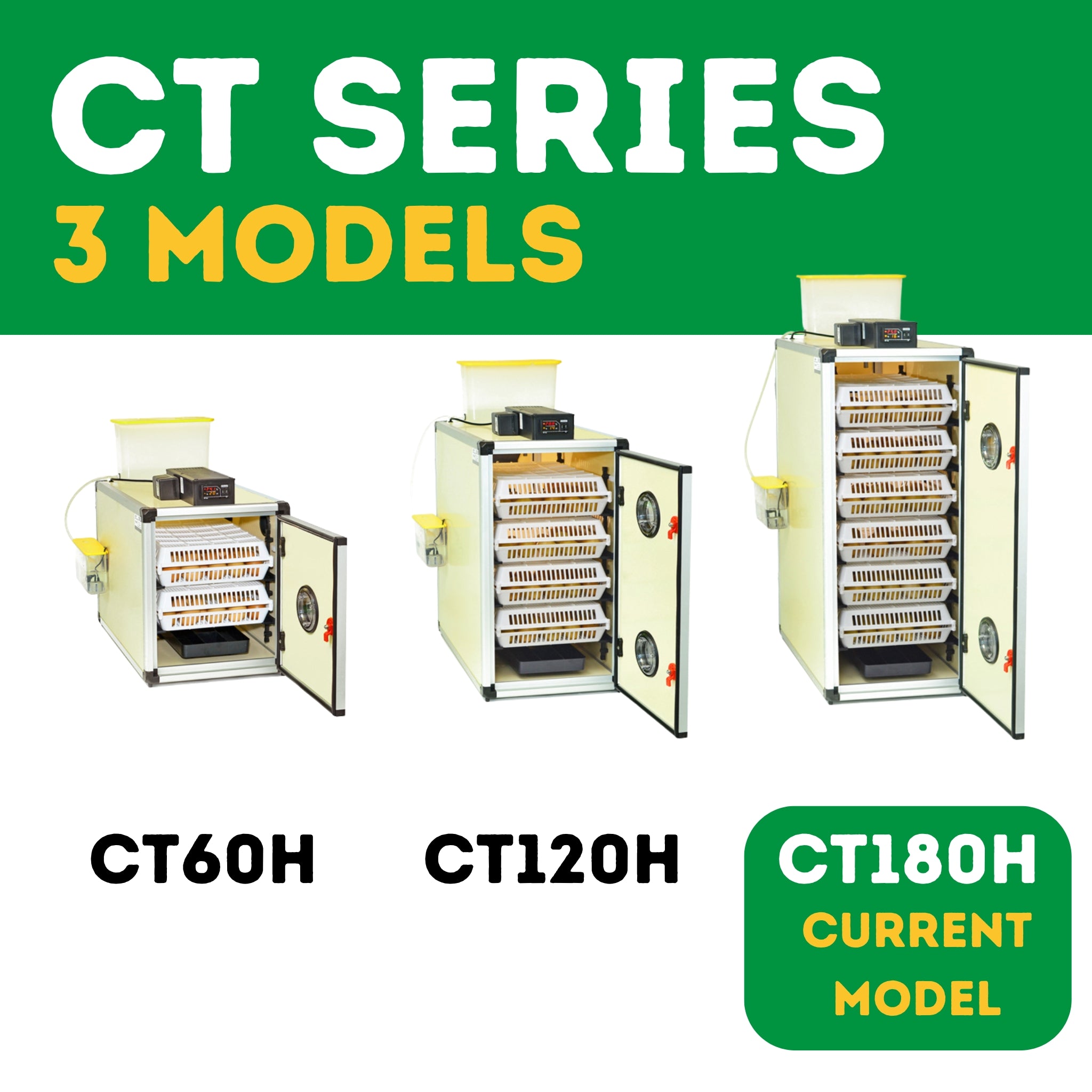 Cimuka CT180 H Egg Hatcher - Hatcher Only