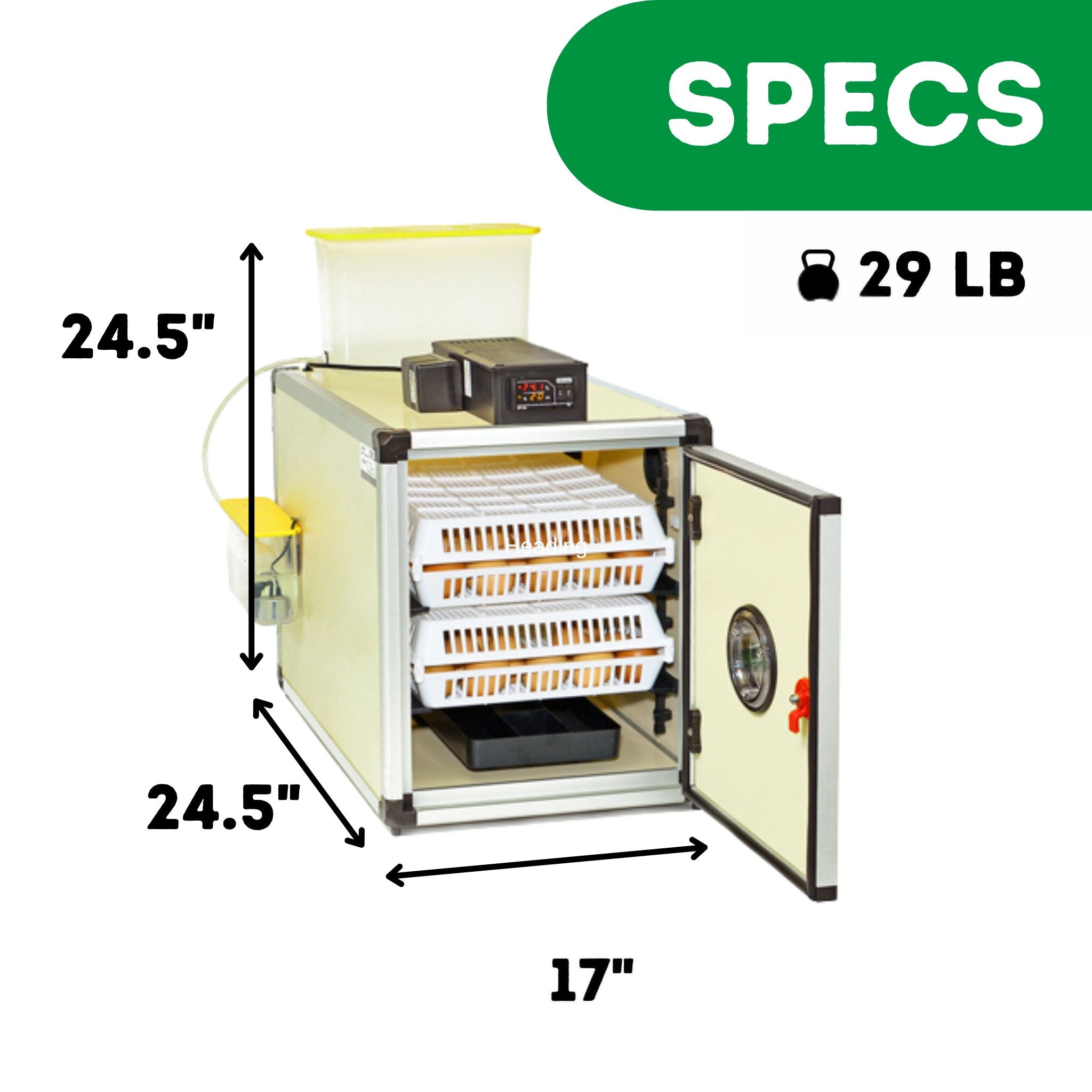 Cimuka CT60 H Egg Hatcher - Hatcher Only