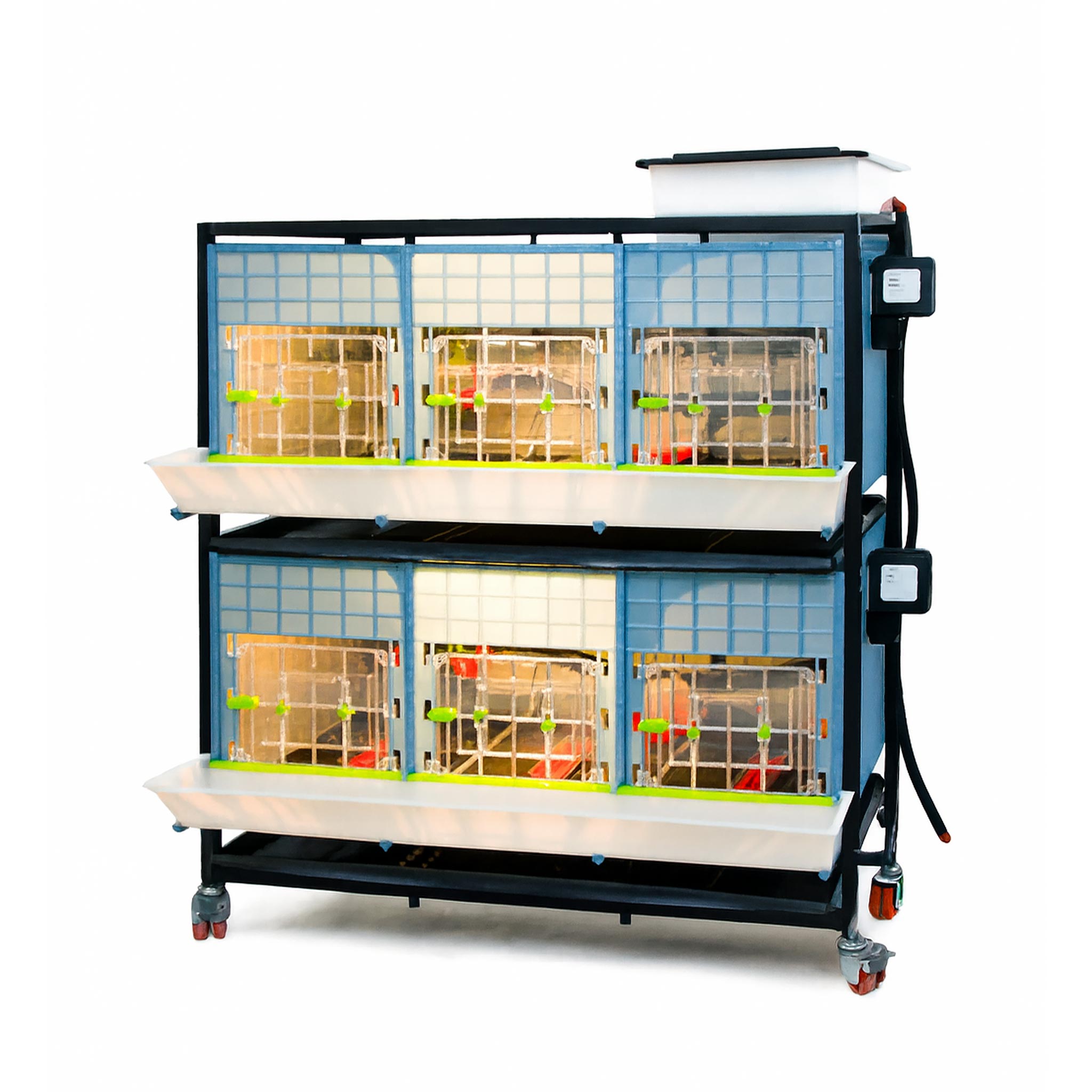 Cimuka Chick Brooder - 2 Layer, 15" Height