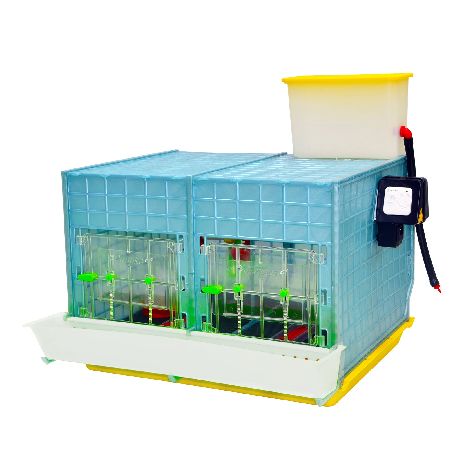 Cimuka Chick Brooder Starter Kit - 2 Section, 15" Height