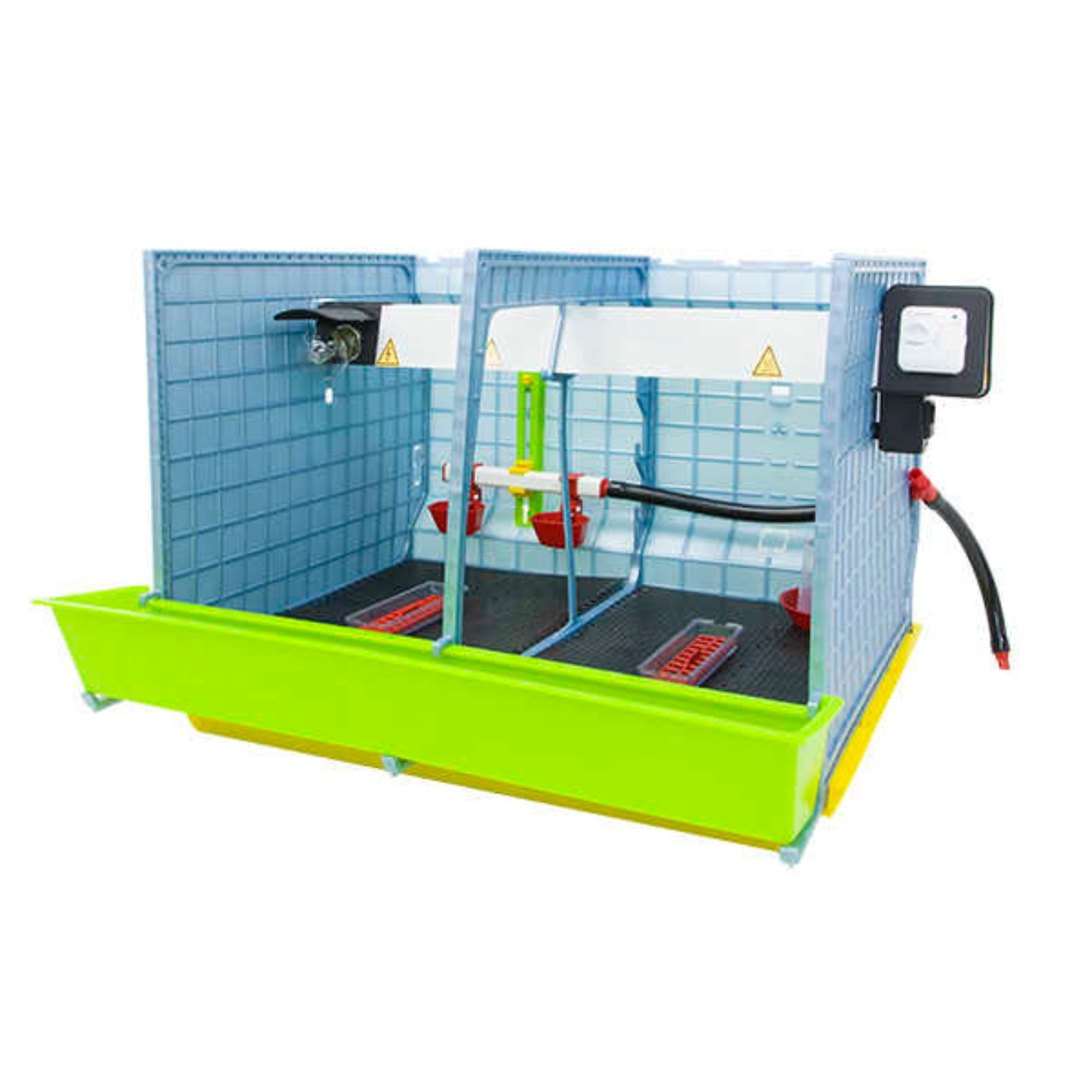 Cimuka Chick Brooder Starter Kit - 2 Section, 15" Height