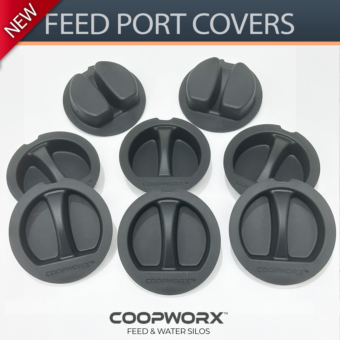FEED PORT COVERS (SIX)