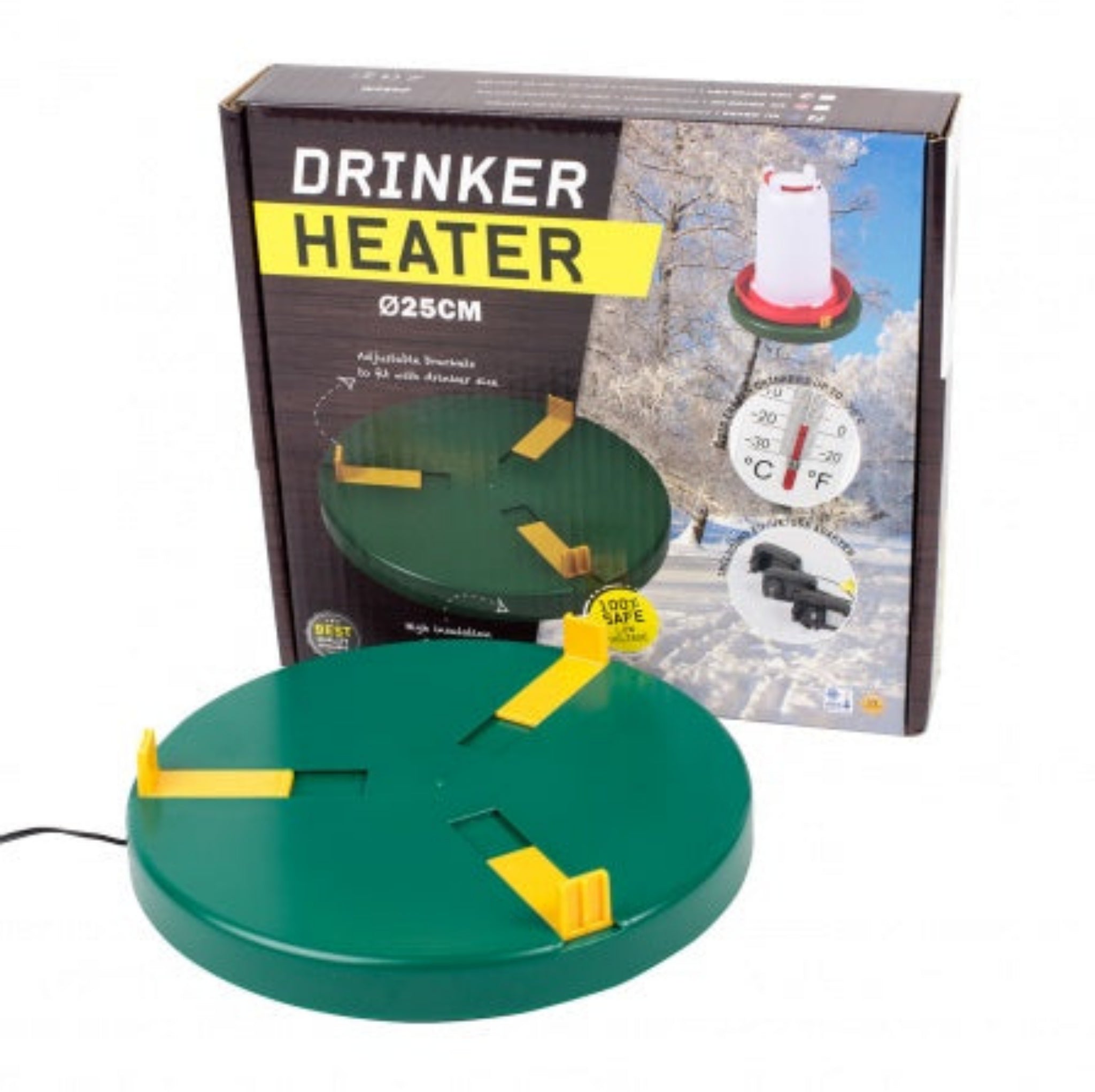 Hatching Time Water Heater for Poultry Waterers - 10"