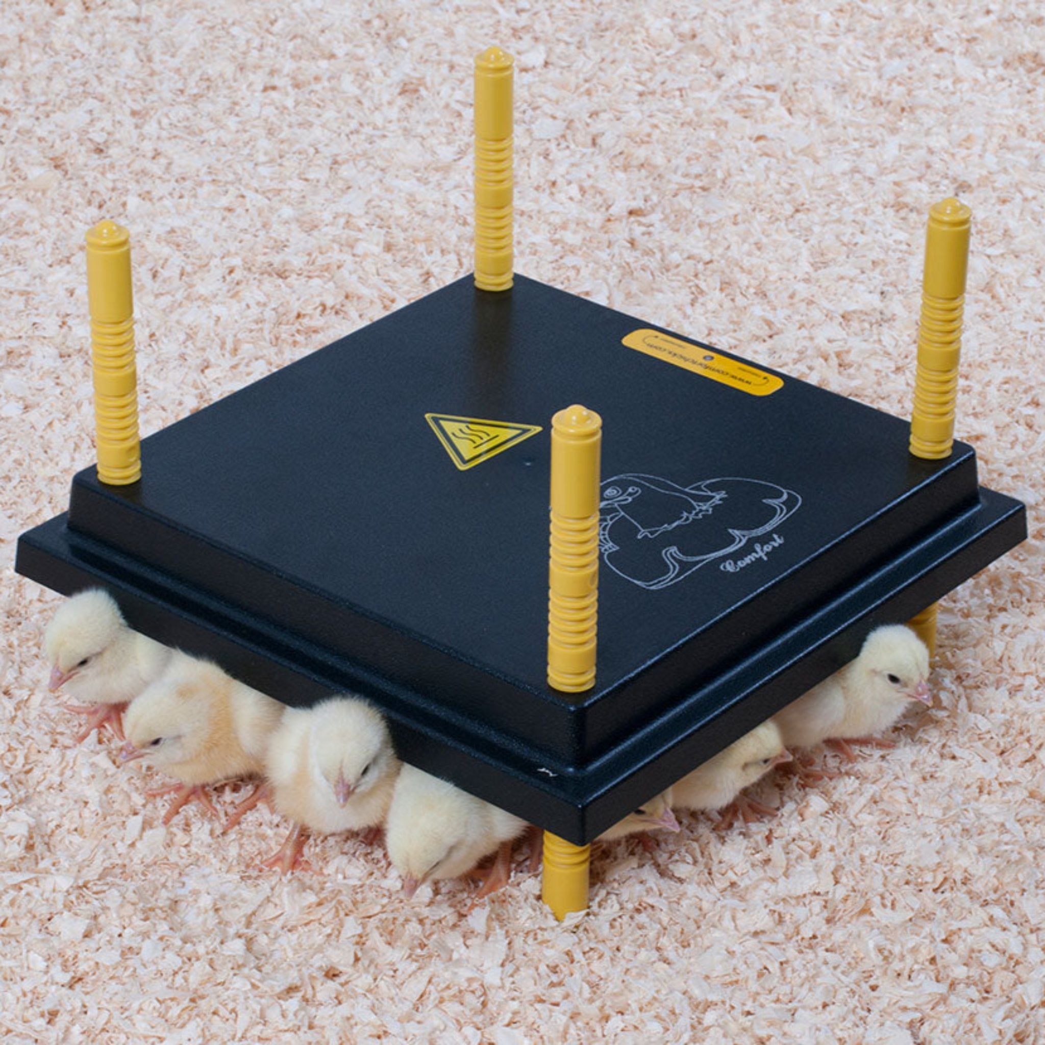 Hatching Time Chick Heating Plate 12" x 12" - 20-25 Chicks