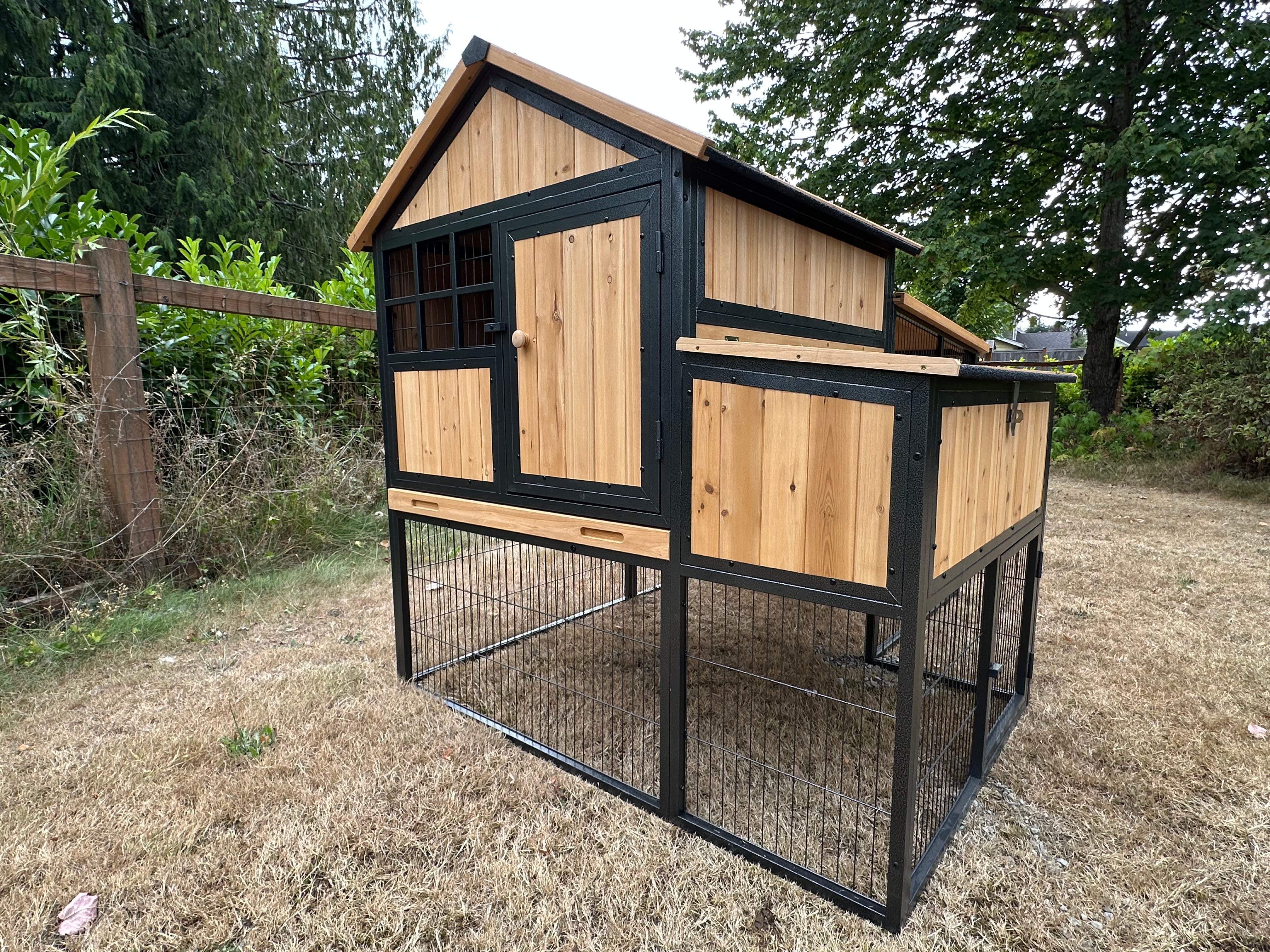 NEW-METAL Cottage Coop.  in-stock