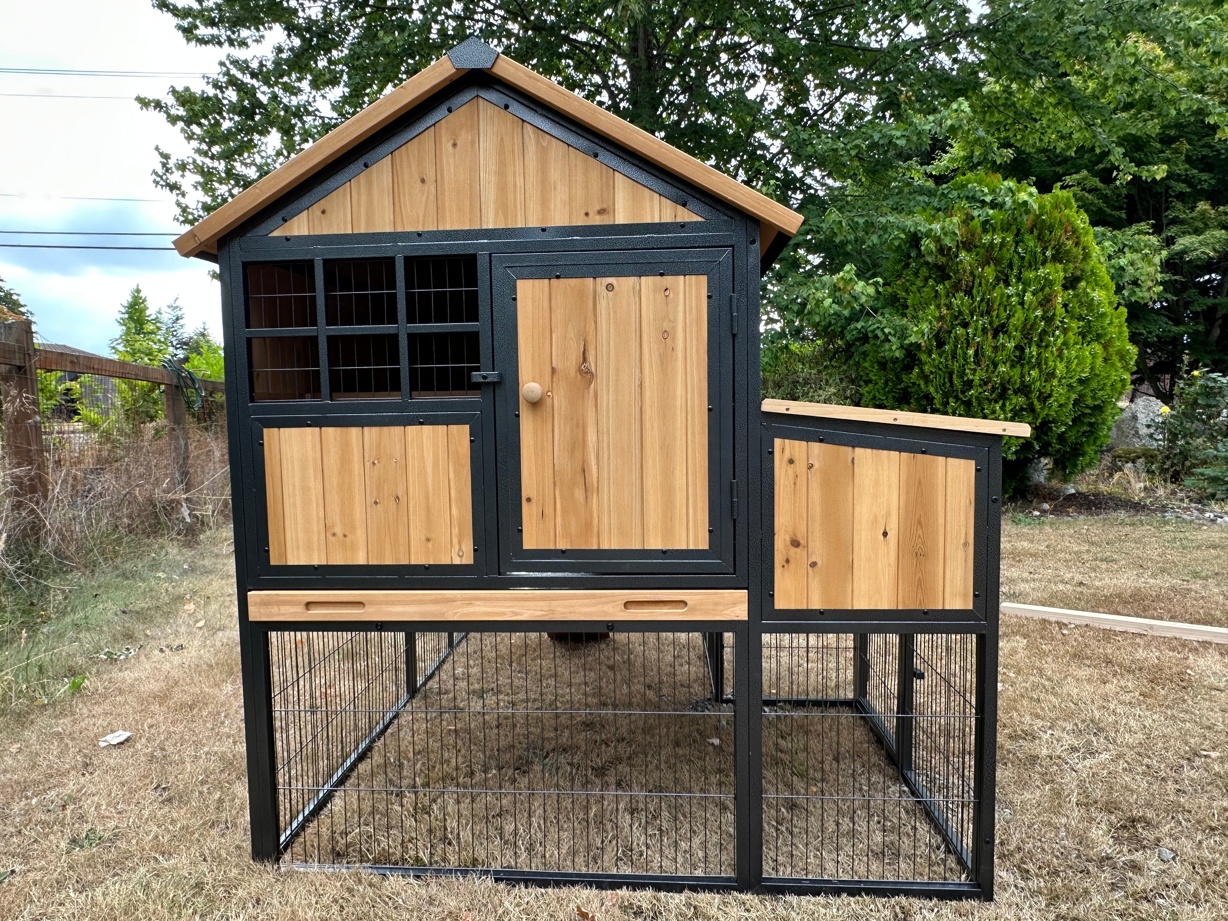 NEW-METAL Cottage Coop.  in-stock
