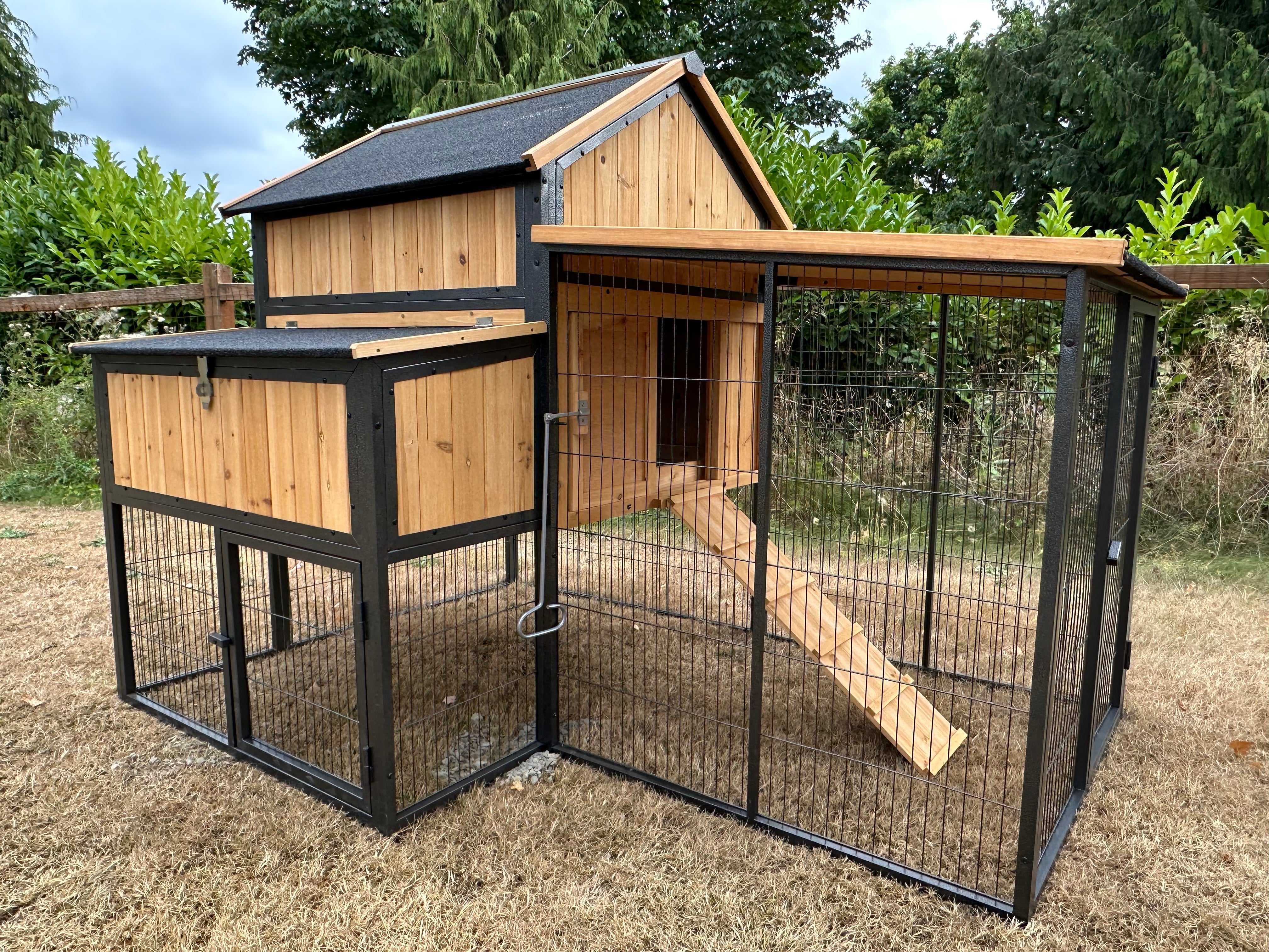 NEW-METAL Cottage Coop.  in-stock