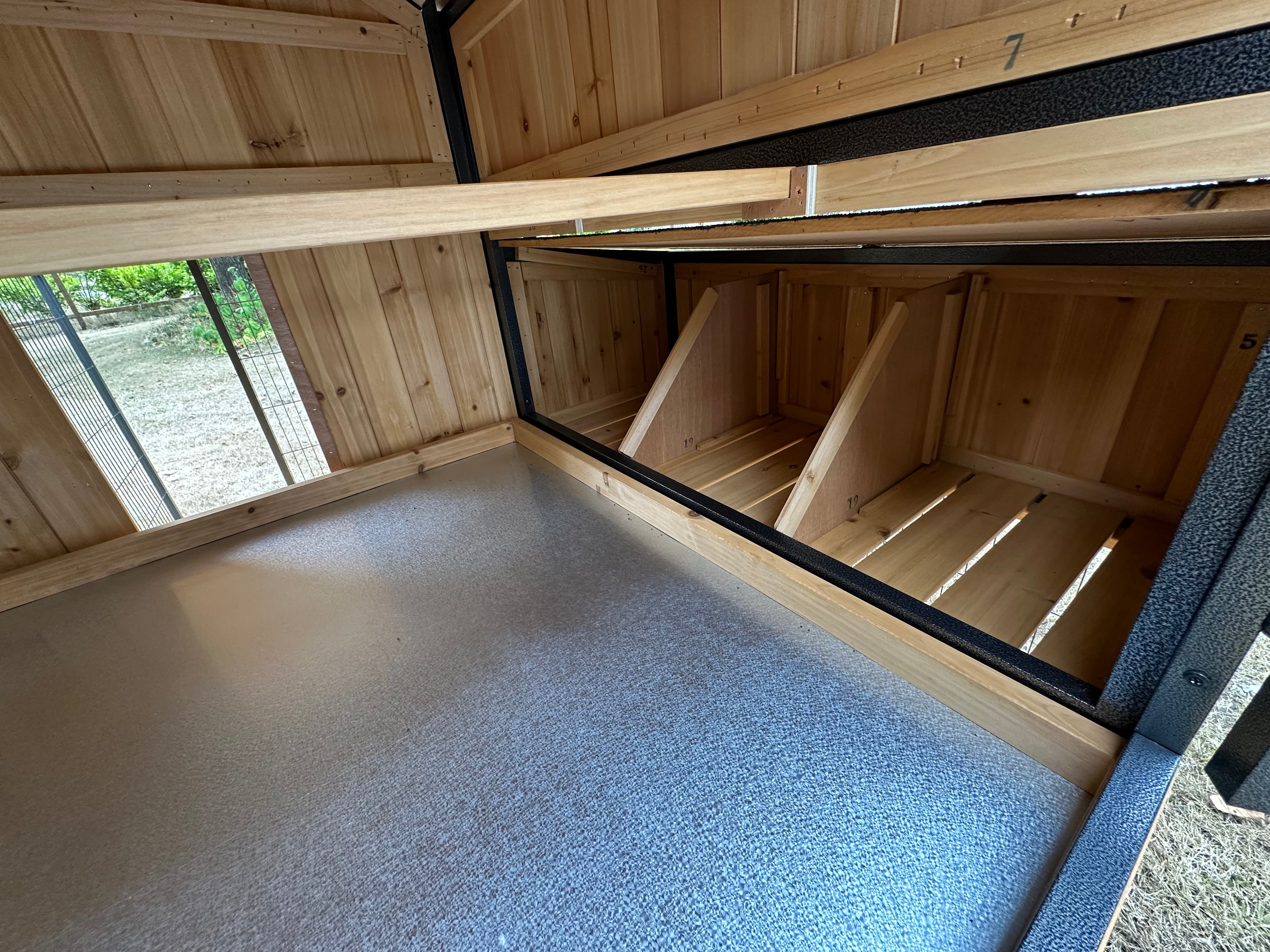 NEW-METAL Cottage Coop.  in-stock