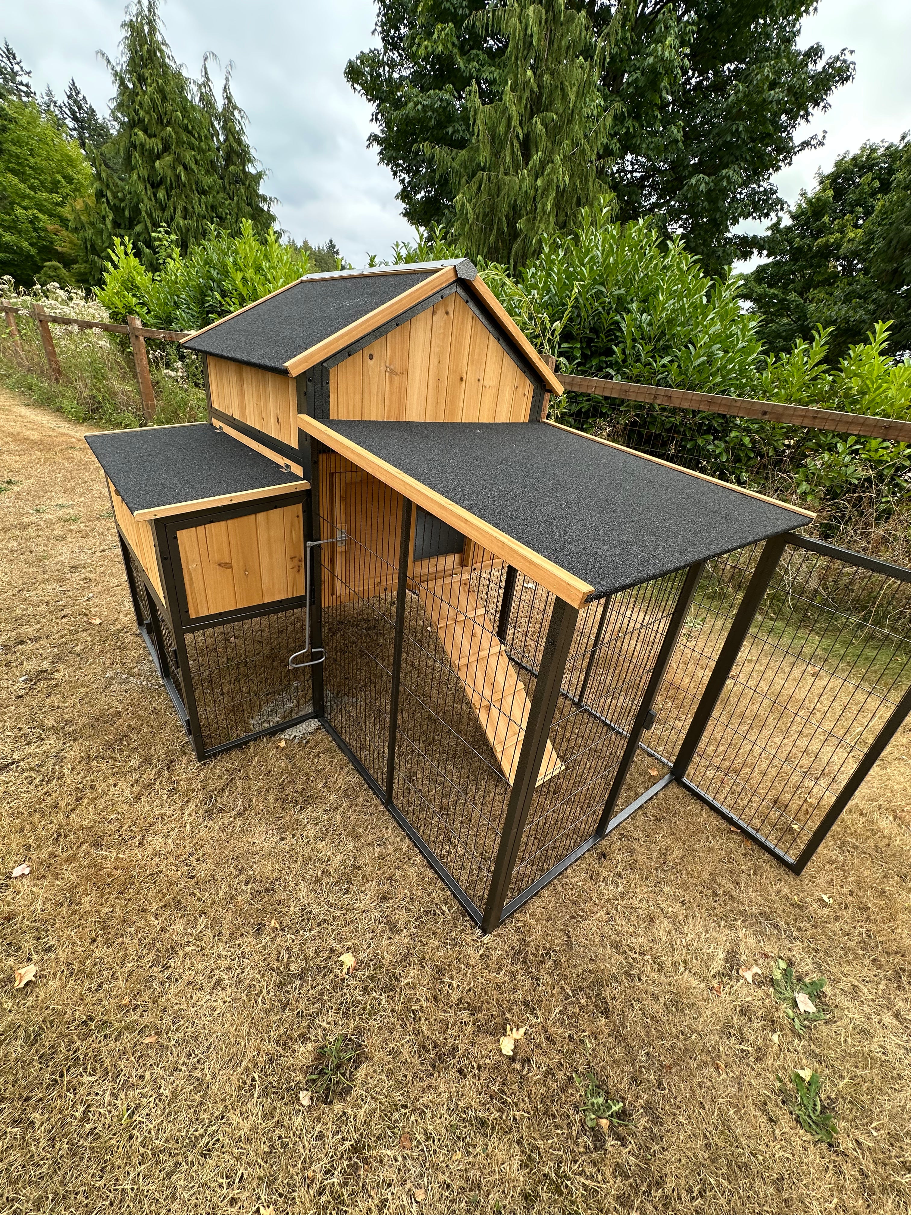 NEW-METAL Cottage Coop.  in-stock