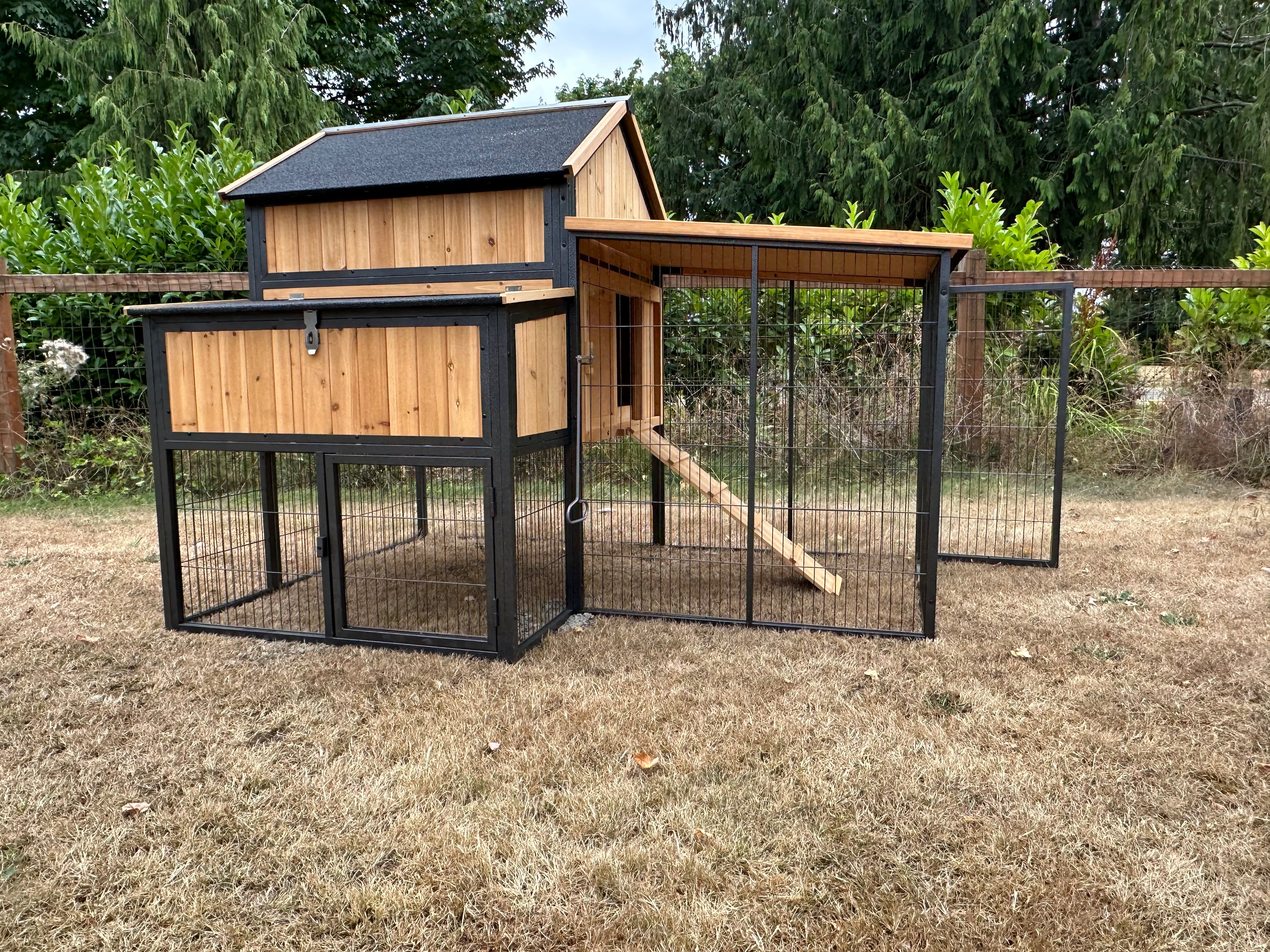 NEW-METAL Cottage Coop.  in-stock