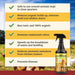 Checklist of benefits of the OverEZ chicken coop cleaner & deodorizer.