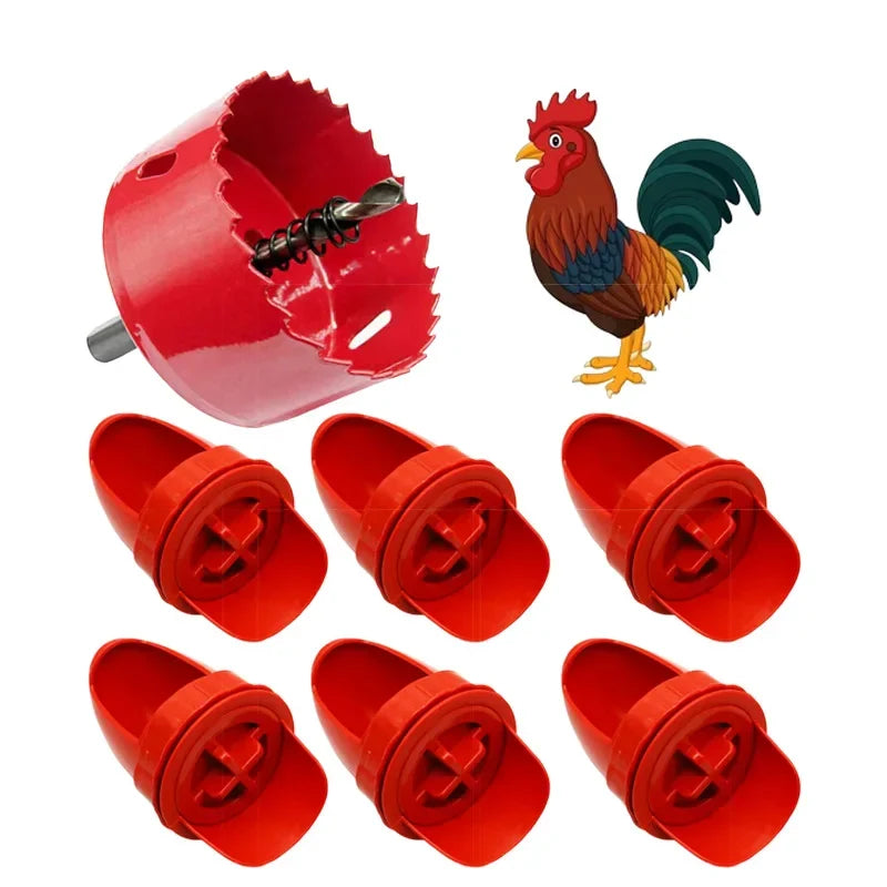 Rain Proof No Waste Ducks Feeders