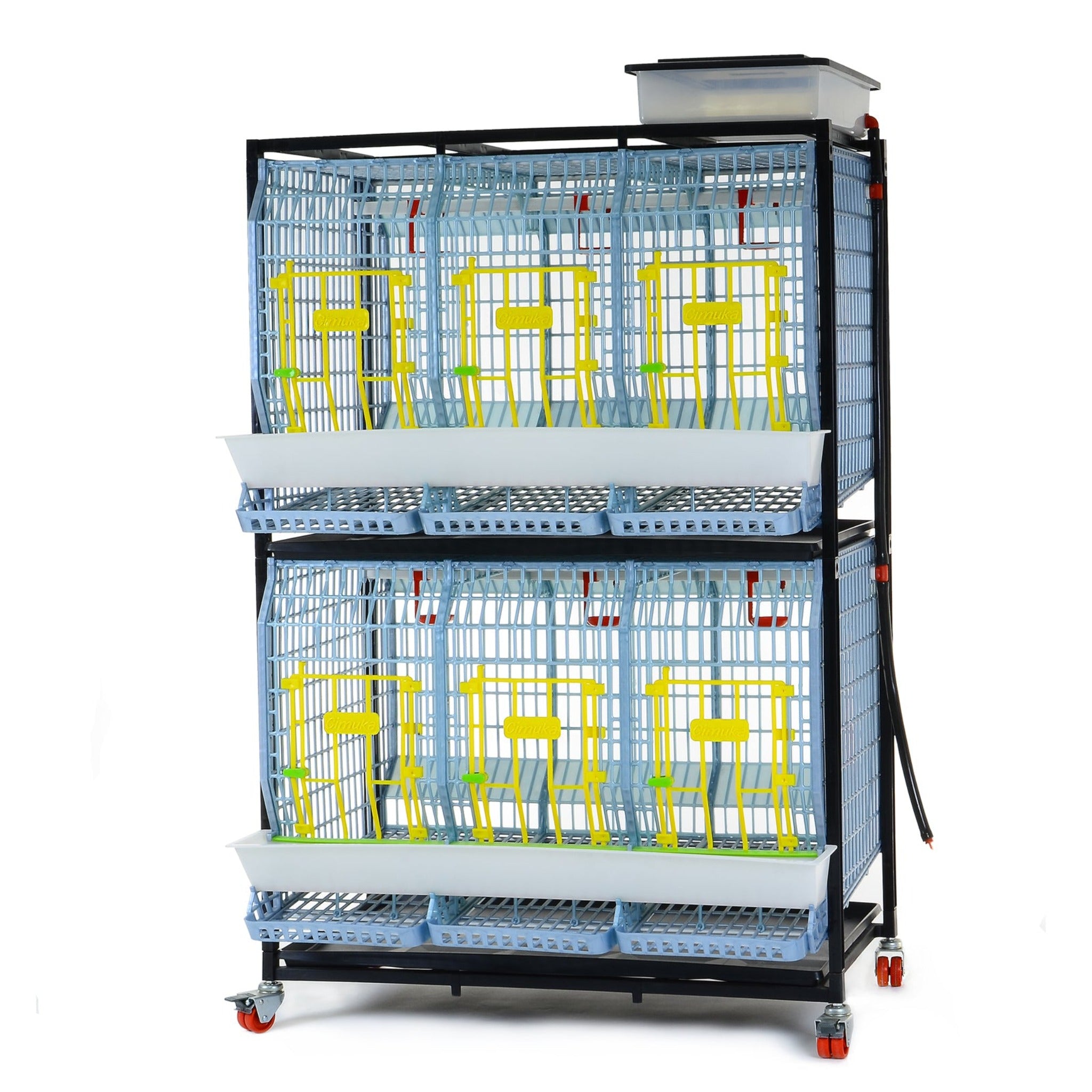 Cimuka Chicken Cage - 2 Layer, 22" Height