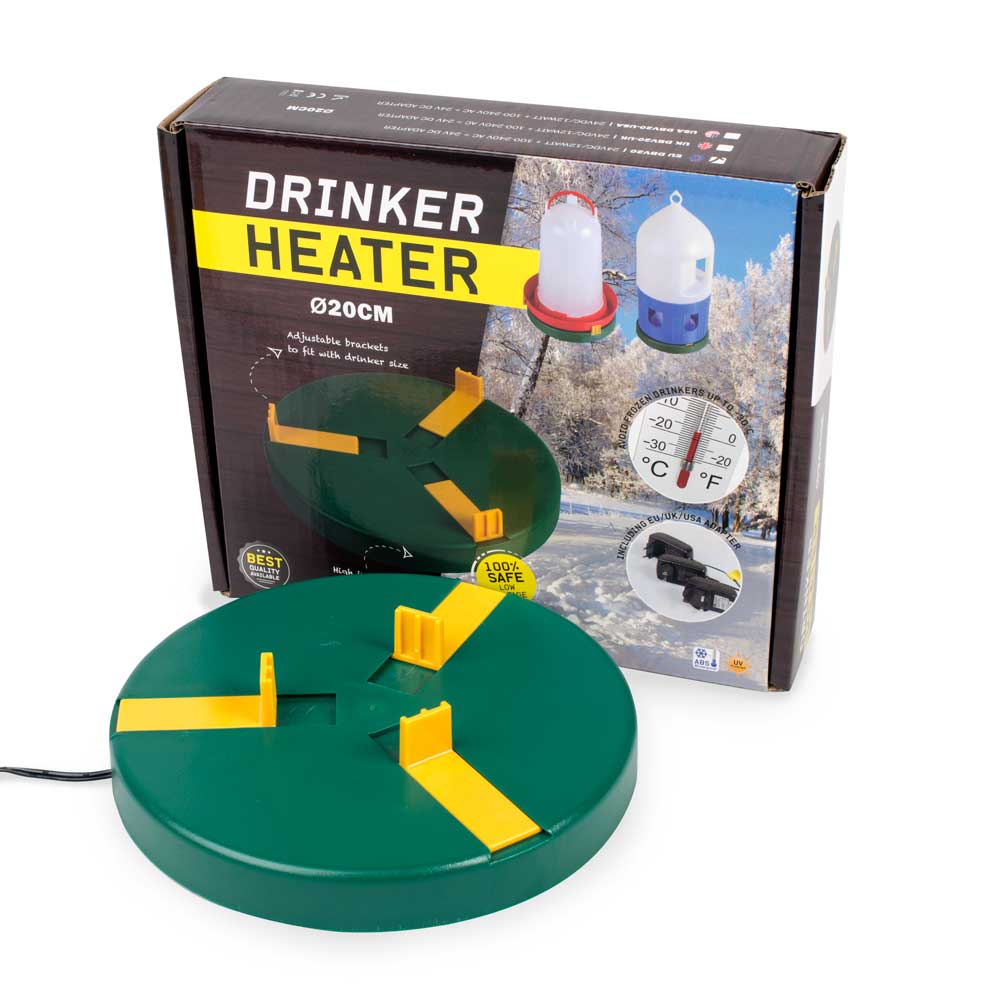 Hatching Time Water Heater for Poultry Waterers - 8"