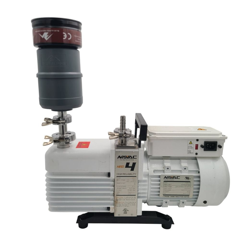 Blue Alpine Commercial Freeze Dryer Vacuum Pump with Advanced 3-Stage Oil Mist Filter.