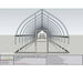 Diagram of the 14' Bootstrap Farmer Gothic High Tunnel.