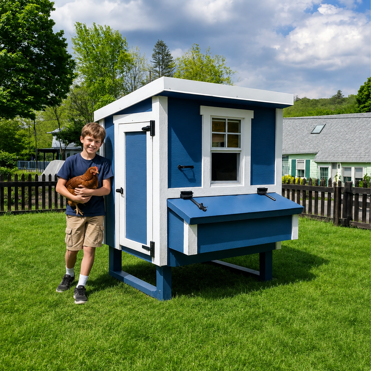 Medium Chicken Coop - Up to 10 Chickens