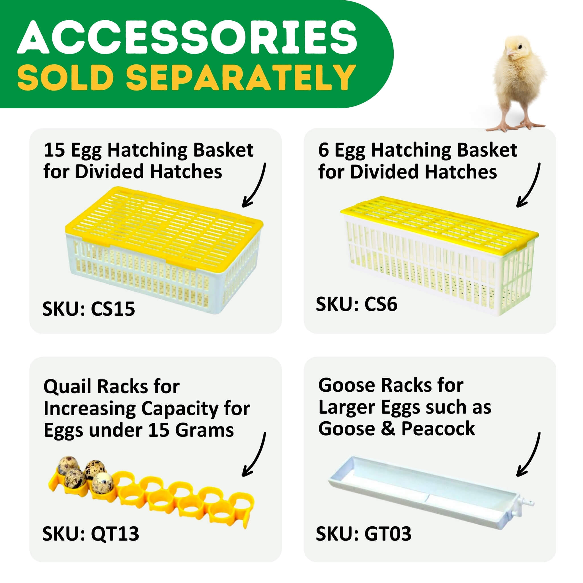 Cimuka CT180 SH Egg Incubator - Setter & Hatcher