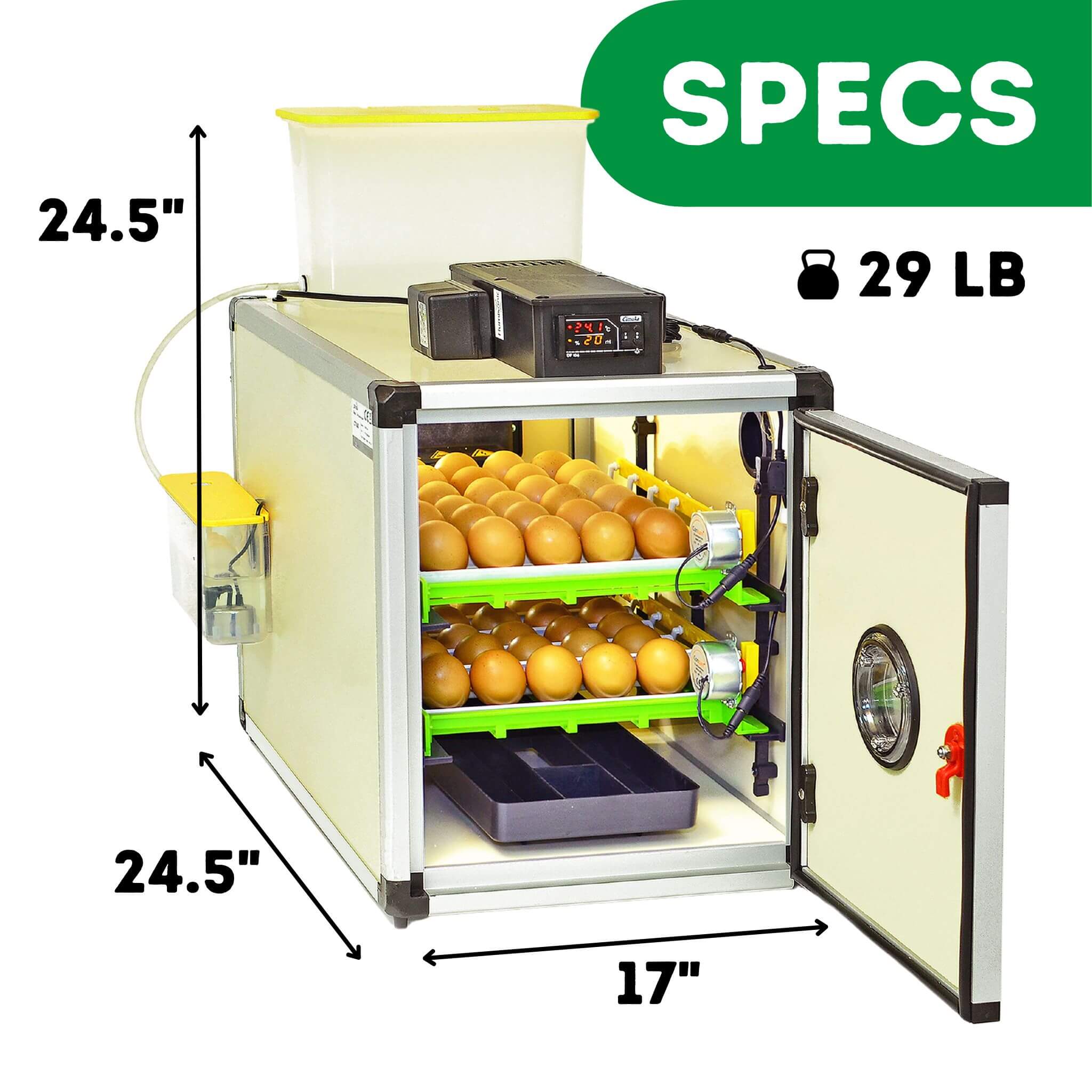 Cimuka CT60 SH Egg Incubator - Setter & Hatcher