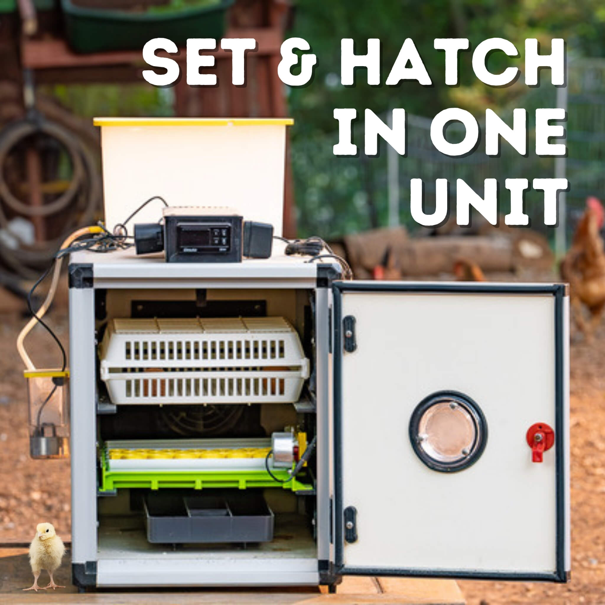 Cimuka CT60 SH Egg Incubator - Setter & Hatcher