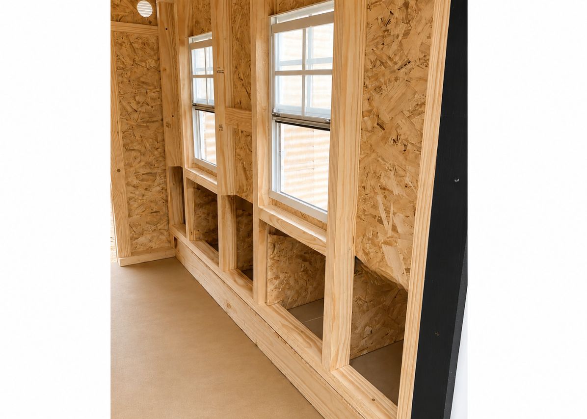 Large Chicken Coop - Up to 15 Chickens
