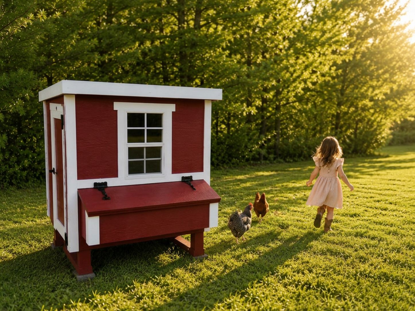 Medium Chicken Coop - Up to 10 Chickens