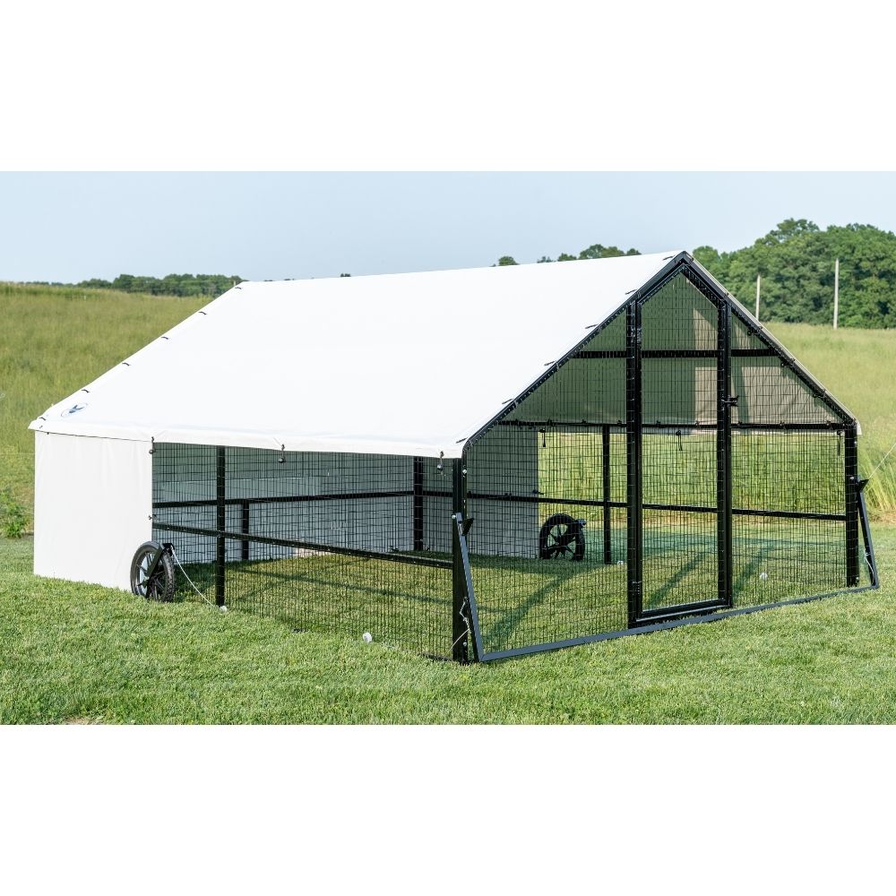 Porta Coop 10' x 12' Heritage mobile chicken coop on pasture
