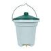 Porta Coop 3 Gallon Nipple Waterer with green lid, hanging handle, and recessed drinking nipple
