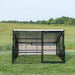 Front view of Porta Coop 6' x 8' Haven mobile chicken coop