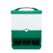 Wise Green 20 lb poultry feeder with outside-access feeding trough